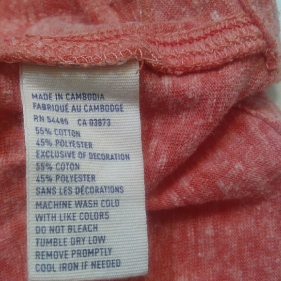 American Eagle Outfitters Women's Long Sleeve Pinkish Top White Size M cz106 - Picture 6 of 6